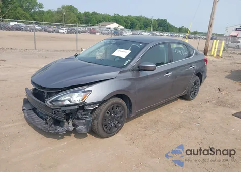 2018 Nissan Sentra S из США, поврежденный, VIN 3N1AB7AP3JY332379